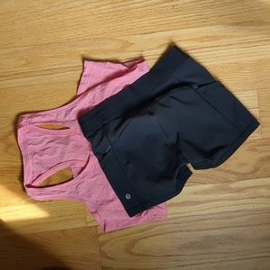 Lululemon Love Tank + Biker Shorts